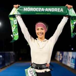 Mórocza Andrea történelmi győzelmet aratott az Ultrabalatonon